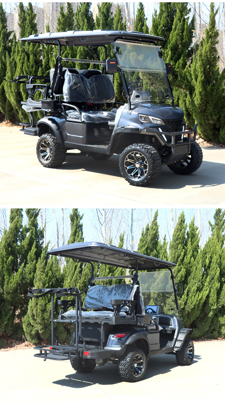 4-Seater Electric Four-Wheel Golf Cart Scenic Spot Property Patrol Hotel Reception Electric Golf Cart