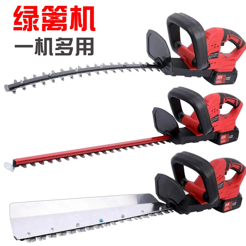 2022 новая литиевая батарея беспроводная озеленение чайный лист Обрезка забор садовая Обрезка пила Электрический бытовой триммер для живой изгороди