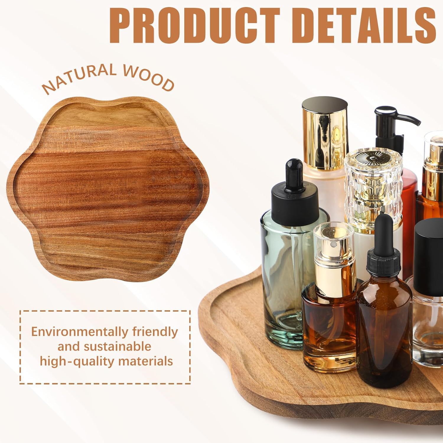 Wooden lazy storage turntable kitchen rotating spice rack countertop cabinet sundry household storage base wholesale