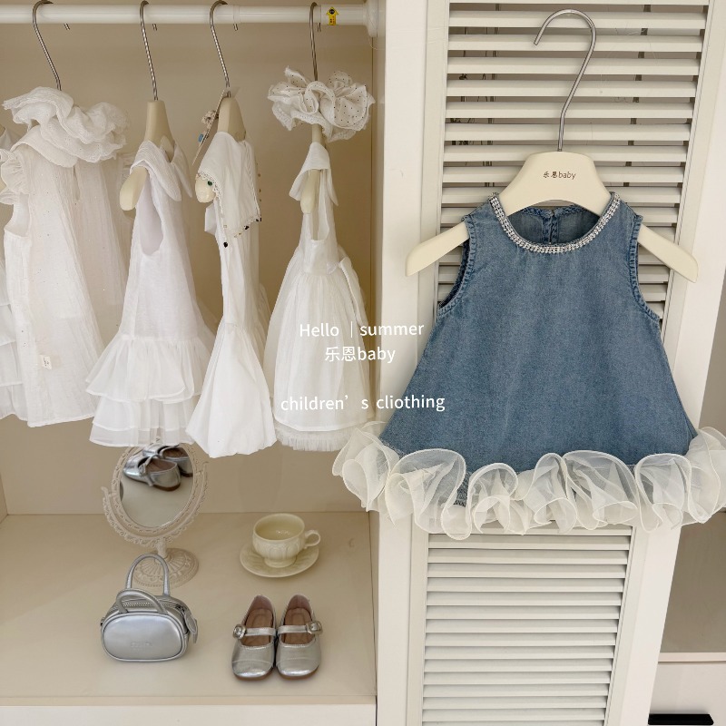 Denim genuine design dress