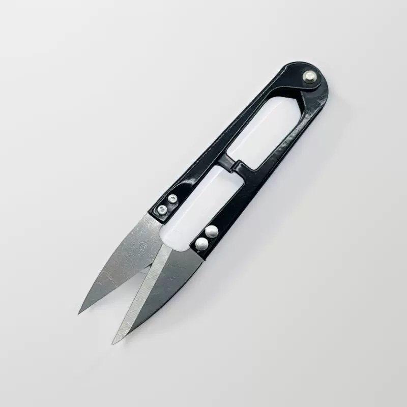 U型弹簧纱剪 剪线头十字绣线剪剪纸外贸跨境小剪刀批发家用 线剪