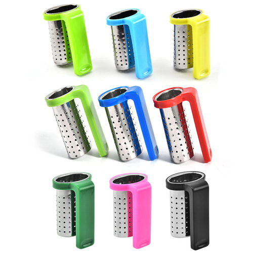 Manufacturer wholesale stainless steel hanging cup tea maker tea filter stainless steel tea drain hanging cup tea separator