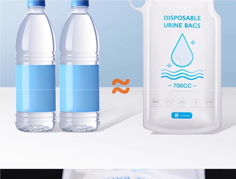 Emergency Urine Bag, Disposable Urination Device, Unisex, Travel Essential, Portable Toilet Urinal for Business Trips and Car Use