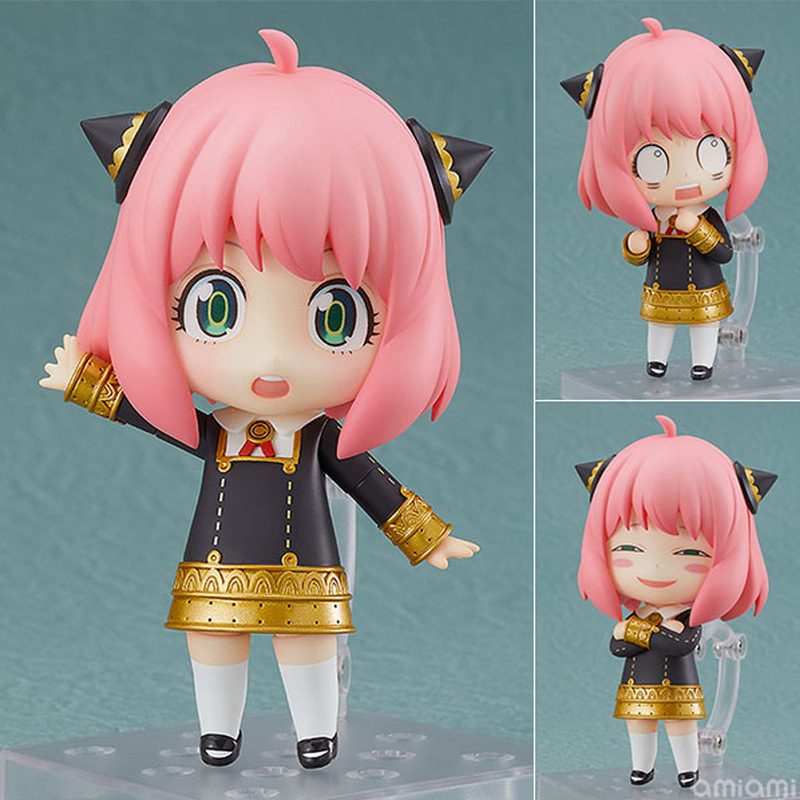 Q Version Nendoroid # 1902 Spy Family Anya Forger Action Figure with Interchangeable Faces Wholesale Q Version Nendoroid # 1902 Spy Family Anya Forger Action Figure with Interchangeable Faces Wholesale