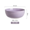 8-inch rice bowl-purple