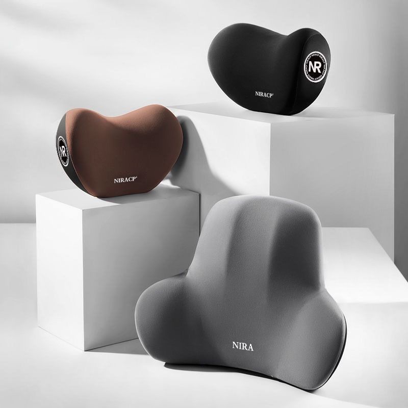 Cojín Cojín de oficina Cojín de cintura Estante de asiento Protector de cintura sedentario Almohada de cintura Silla de oficina Cojín de cintura Cabeza de cojín de respaldo