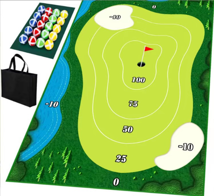 TheCasualgolfgameSet ocio Golf juego golf golpeando Mat estera juego novato