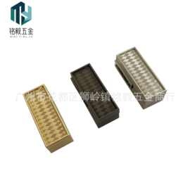 现货供货锌合金压铸装饰锁 箱包安全掰锁 扳锁 长方体锁扣