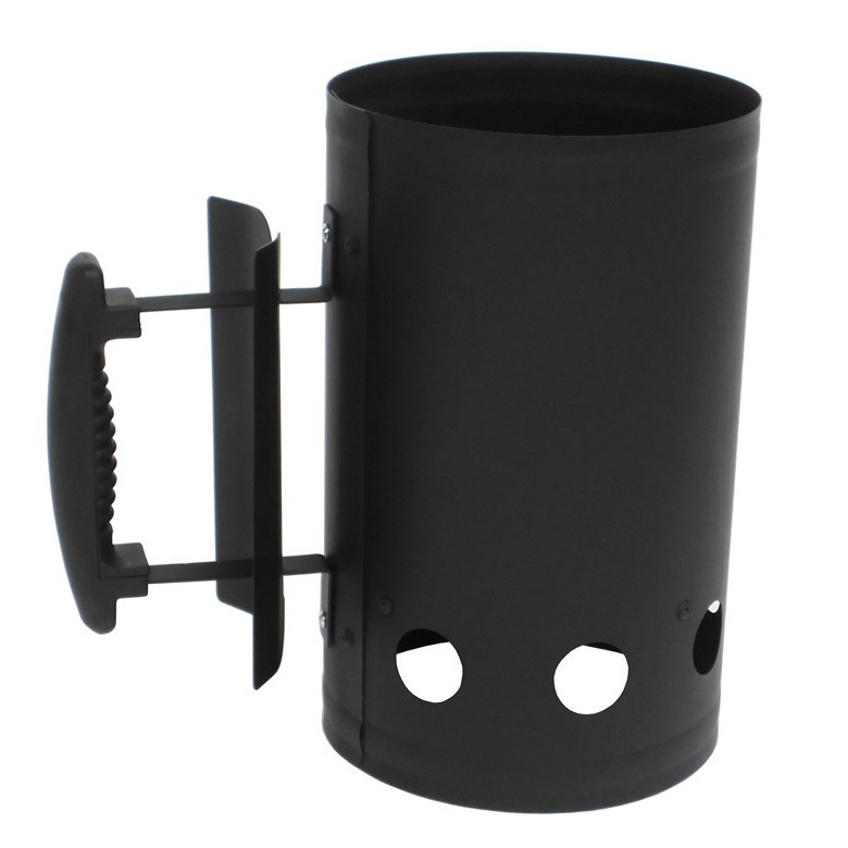 Los fabricantes producen un gran número de herramientas de barbacoa multifuncionales serie de pintura en aerosol de alta temperatura barril de carbón herramientas de barbacoa encendedor