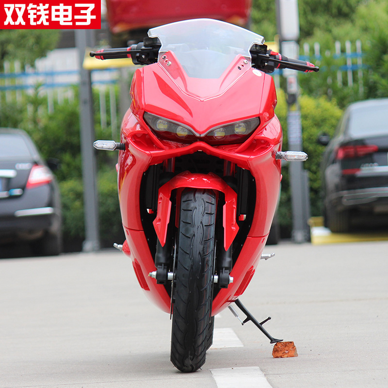 Cross-Border Jiaolong Electric Motorcycle Sports Car, High-Power Adult Racing Bike, High-Speed Electric Motorbike