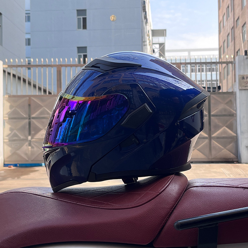 JIEKAI 3C certificado casco de motocicleta para hombres y mujeres casco completo de motocicleta casco de exposición Bluetooth casco de coche eléctrico
