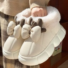 ��װ�������ЬŮ�����¿�r�к����Y�ӽq��ůPU��ˮѩ��ѥ�⴩