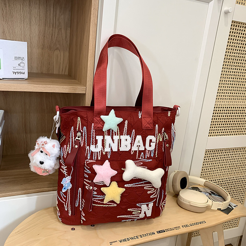 高颜值书包初中女生小学生少女感可爱轻便双肩包高中生大容量背包|undefined