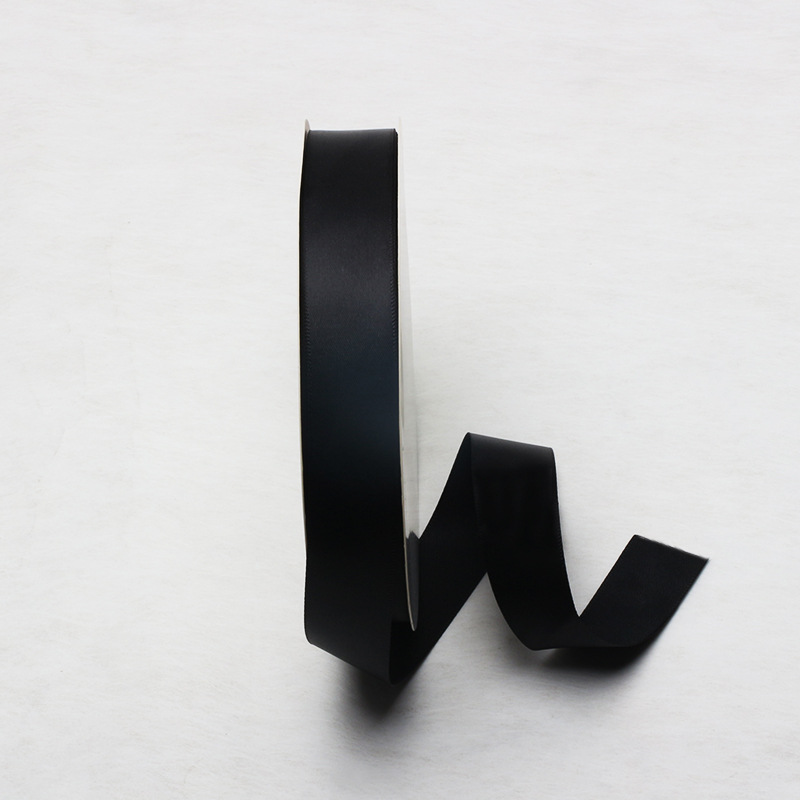 Brillante 80 yardas de color sólido material de embalaje de flores DIY arco de pastel hecho a mano florista de cinta