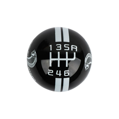 Cab and accessories personality decoration Mustang 6-speed - black-and-white-6-speed-upper-right-r