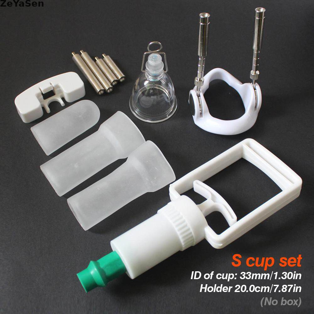 Pene Camilla masculino físico estiramiento soporte Pene entrenador de vacío presión negativa Ejercitador de pene