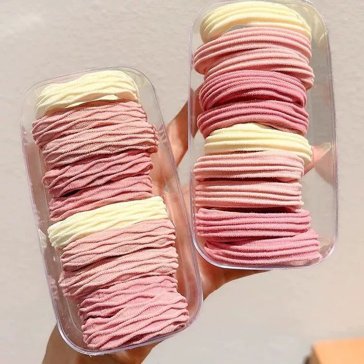 Девичья пудра для волос Волосы бесшовная высокая эластичная смесь волос шнурки шнурки для волос