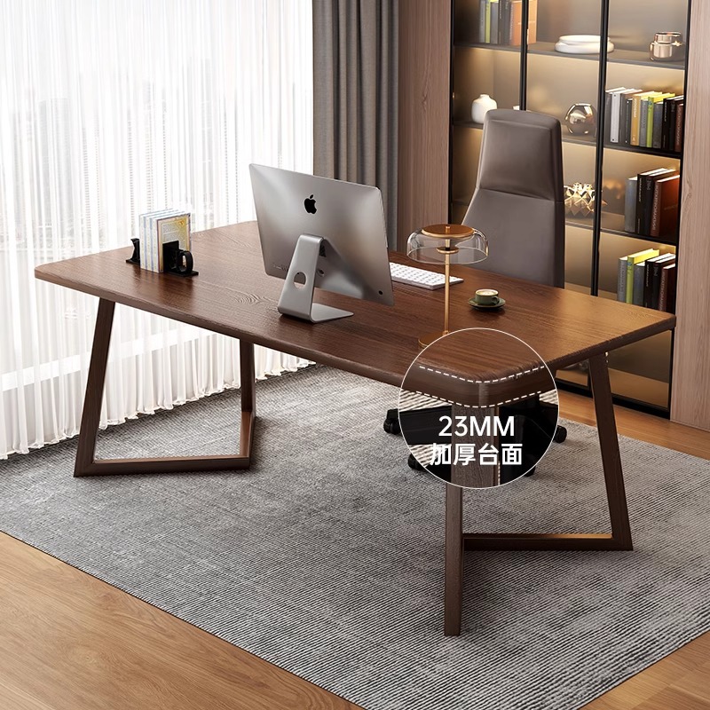 Escritorio para computadora Escritorio de escritorio Escritorio simple y moderno Escritorio para el hogar Dormitorio Escritorio para estudiantes Escritorio de banco de trabajo de tira larga