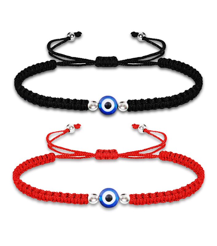 Cross-border E-commerce Evil Turkey Blue Eye Bracelet Adjustable Evil Eye Devil's Eye Bracelet
