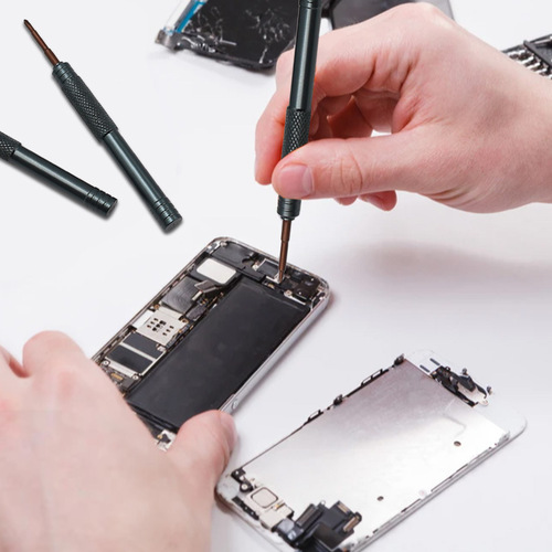 Mobile phone disassembly screwdriver, watch glasses screwdriver, precision instrument screwdriver, cross Y-shaped aluminum screwdriver