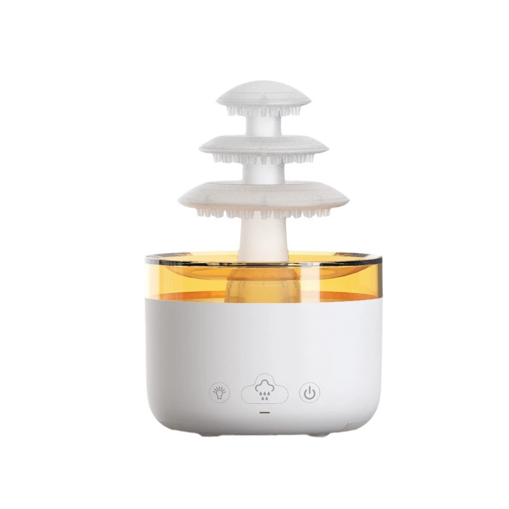 Creative ultrasonic aroma diffuser, spray drop-shaped, atmospheric night light, humidifier, 2023 collection