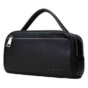 Cross-border explosions men's hand bag leather hand bag cowhide large capacity business leisure hand bag a generation of hair