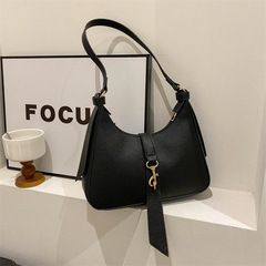 洋氣質感法式腋下2024春夏潮流新款時尚簡約單肩斜挎手腕女士包包