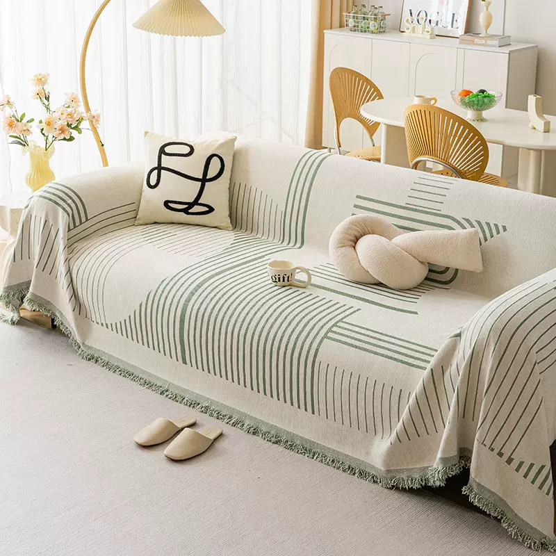 2025新款沙发盖布四季通用雪尼尔全盖沙发巾一片式沙发套罩沙发毯