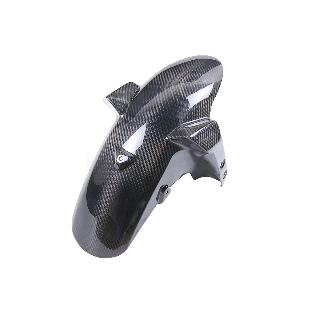 Suitable for YAMAHA Yamaha MT09 FZ09 motorcycle modified carbon fiber front fender soil removal plate shell
