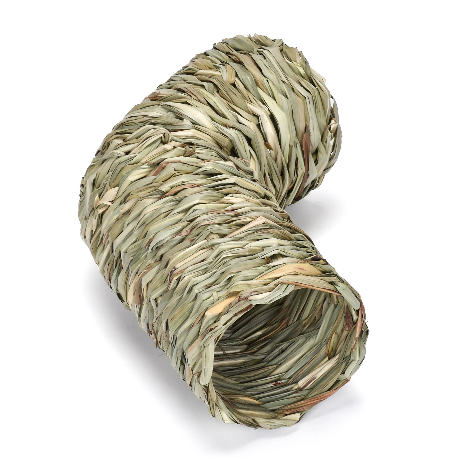 Новый экзотический домик для питомцев: соломенный канал для шиншиллы, золотого медведя, ежа, укрытие для хомяка, морской свинки, игрушки и аксессуары для натурального ландшафта