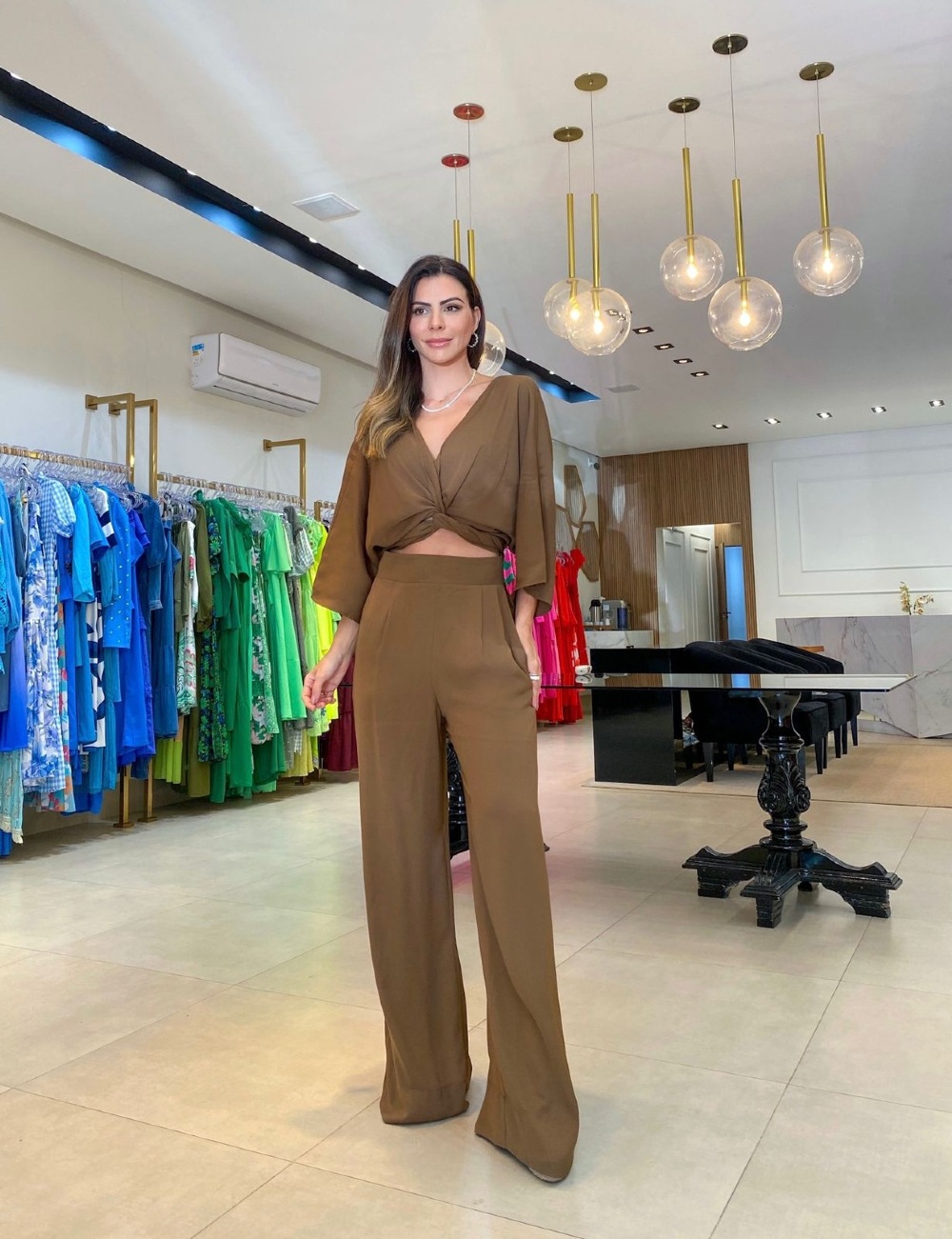 Summer, Spring, Autumn Season Women'S Gender Patchwork Design Casual Style Street Women'S Casual Solid Color Cotton Blend Polyester Patchwork Pant Co-ord Set Pants Sets
