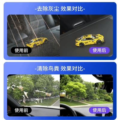 Glass agent Oil Film, Purple Glass Cleaning and