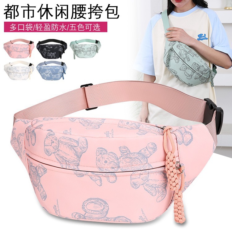 Nuevo bolso de pecho de mujer transfronterizo de gran capacidad para estudiantes de transporte de hombro al aire libre bolso de bicicleta de ocio