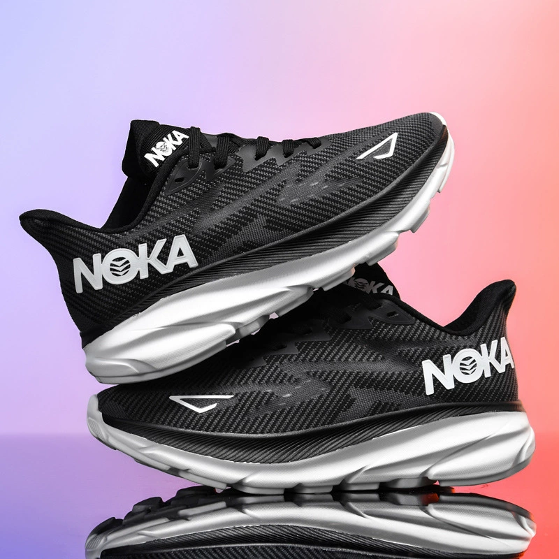 Новая модная мужская обувь для бега на толстой подошве дышащая сетка спортивная обувь марафон открытый бег мужская обувь 9905