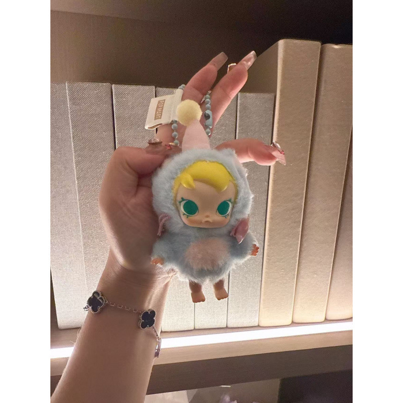 跨境新品搪胶Baby Molly口袋朋友系列毛绒挂件儿童礼物包包钥匙扣|undefined
