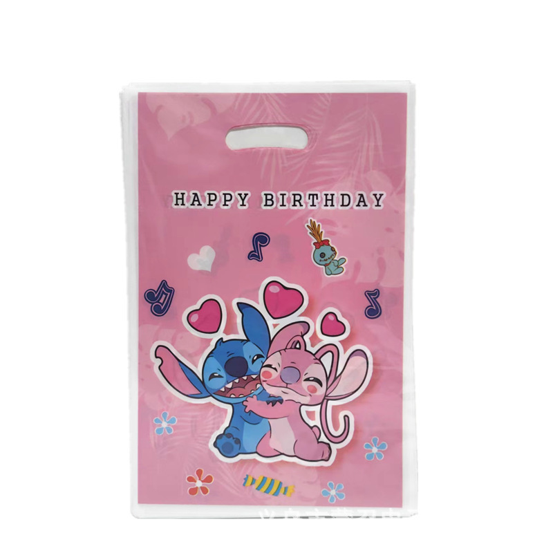 新しいクロスボーダー漫画真珠光沢フィルムギフトバッグ誕生日パーティーの装飾真珠光沢フィルムギフトバッグ pe 袋工場直接販売|undefined