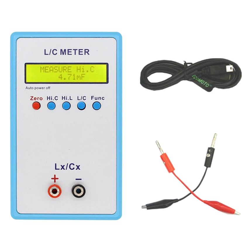 LC-200A портативный измеритель емкости индуктивности Измеритель Емкости цифровой мостовой lcrmeter