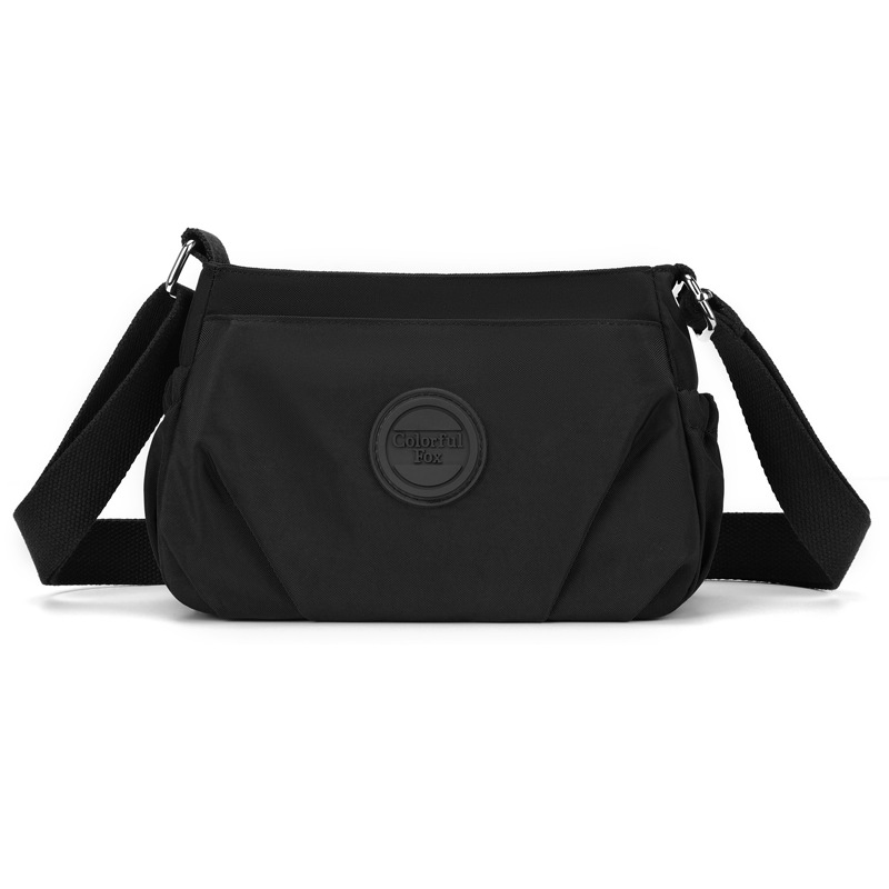 Bunte Fuchs frauen neue schulter Koreanische version modische casual crossbody plissee wasserdichte nylon tasche_voghion.com