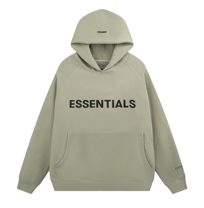 クロスボーダーfear of god fog essentials潮牌衛衣oversizeカップル綿パーカー|undefined