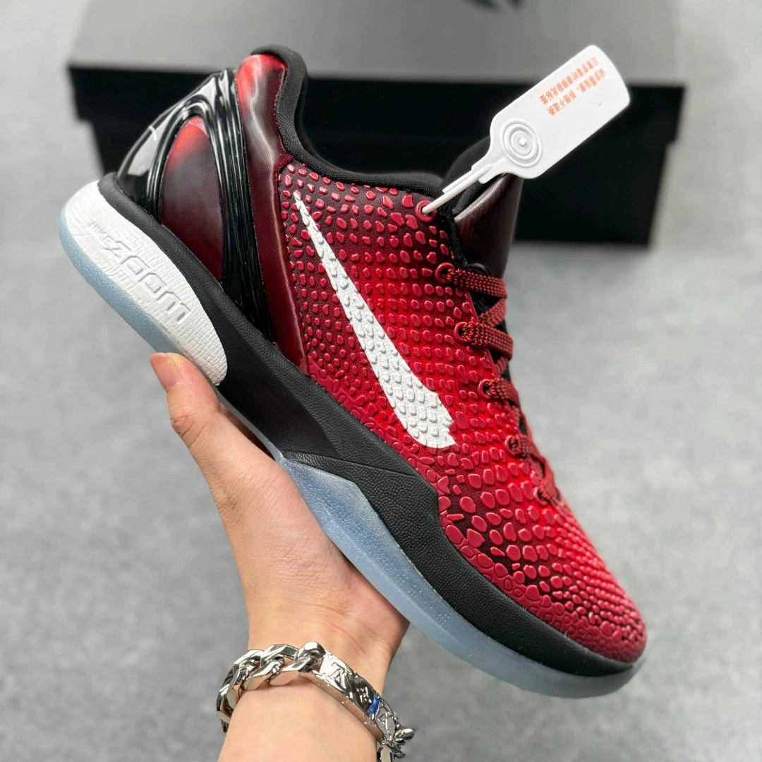 Обувь Путянь высокой версии Kobe 6 баскетбольные кроссовки мужские Kobe6 Protro практичные кроссовки женские черные Мамба кроссовки