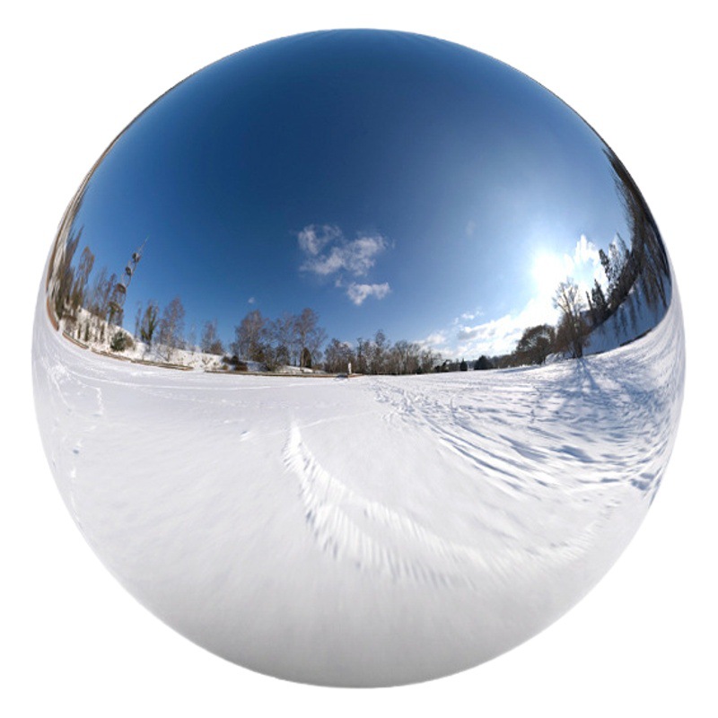 Bola de acero inoxidable 201 # engrosada 1,2 MM Bola de metal bola decorativa de acero inoxidable boutique bola de acero inoxidable bola hueca