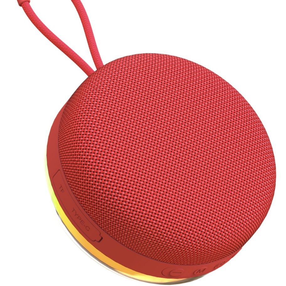 New Magnetic Wireless Bluetooth Speaker Portable Rgb Waterproof Outdoor Card Audio Subwoofer Atmosphere Light Wholesale 4