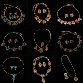 耳钉;项链;戒指