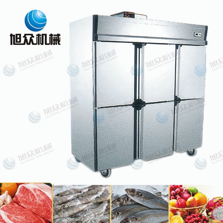 Congelador comercial para cocina, refrigerador de una puerta, congelador de dos puertas, congelador de tres puertas de acero inoxidable, gabinete multifuncional de congelación rápida para conservación de alimentos frescos