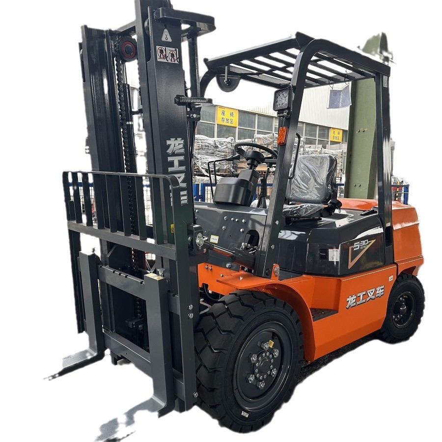 Fábrica de 3 toneladas 3,5 toneladas Longong elevadora de combustión interna Isuzu elevadora mantenimiento garantizado