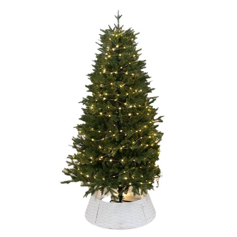 Árbol de Navidad 2024 nuevo estilo puro PE cifrado creativo grandes adornos estilo ins hogar AliExpress Amazon al por mayor