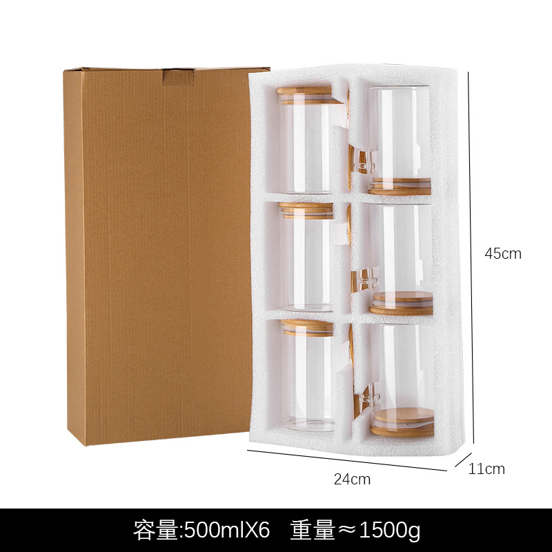 Pearl cotton with spoon 6-pack-500ml