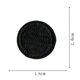 small size Multicolor Round Classic Computer Embroidery Patch Cloth Sticker Badge Embroidery Badge Sub-logo Clothes Hole Mending Decoration