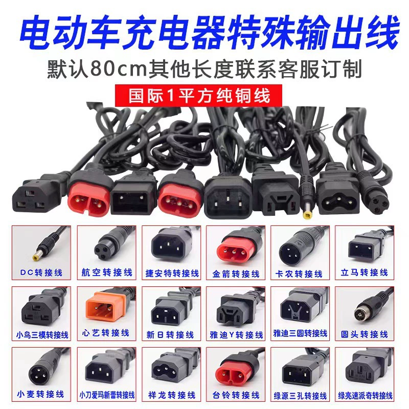 Индивидуальный Электрический аккумулятор автомобиля зарядное устройство агент оптовой Яди Эмма Lvyuan Xinri специальный штекер