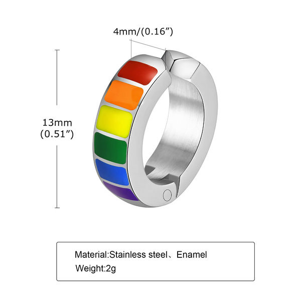 Earrings stainless steel